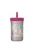 Kids Leighton Spill-Proof Stainless Steel Tumbler with Straw, 12oz R7